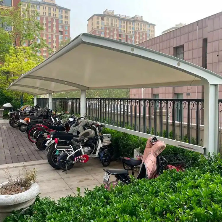 泗县膜结构电动车棚